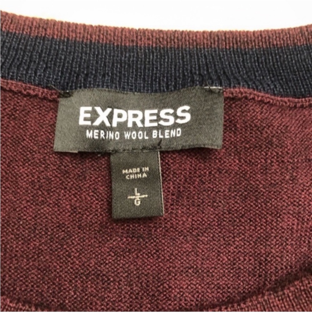 Express Merino Wool Blend Sweater - Picture 3 of 5